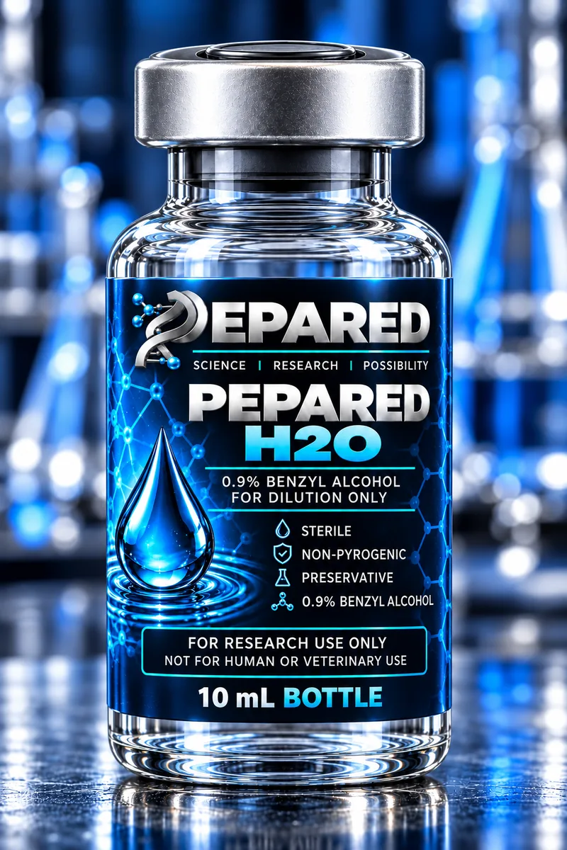 Pepared H2O 10 mL bottle