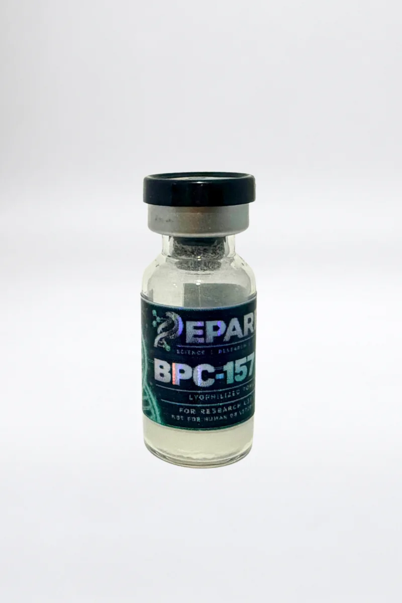 BPC-157 vial, product photo